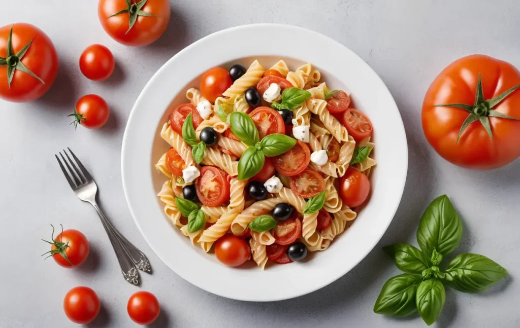 delicious tomato pasta salad recipe