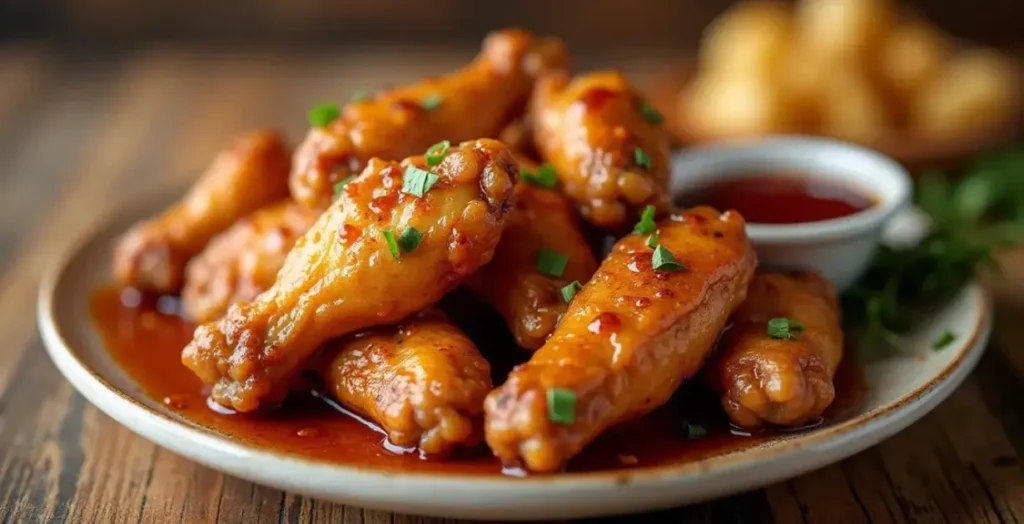 Honey Garlic Chicken Wings